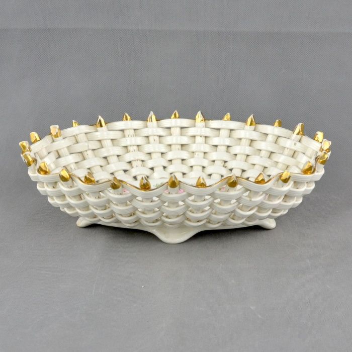 Fruteiro / Cesto em Cerâmica Europeia