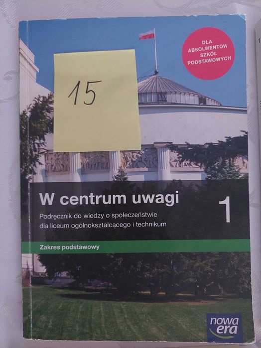 Podręcznik: W centrum uwagi 1 zakres podstawowy