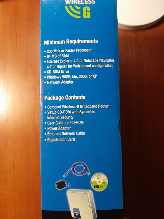 Компактный беспроводной маршрутизатор роутер LinkSys WRT54GC