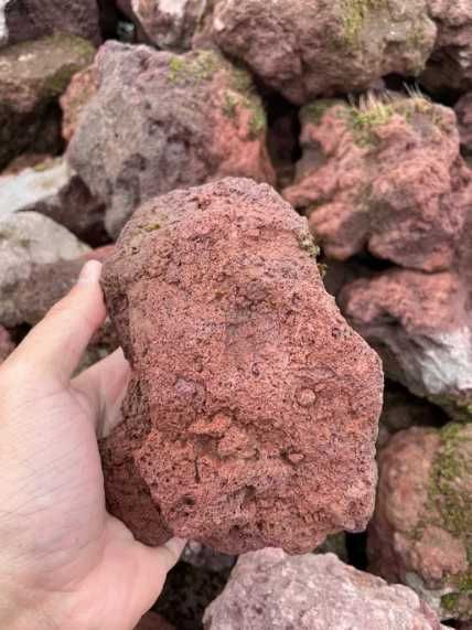 Lawa Wulkaniczna Czarna Czerwona Brązowa do Akwarium Sauny Malawi