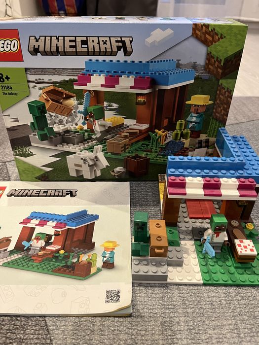 Lego minecraft piekarnia