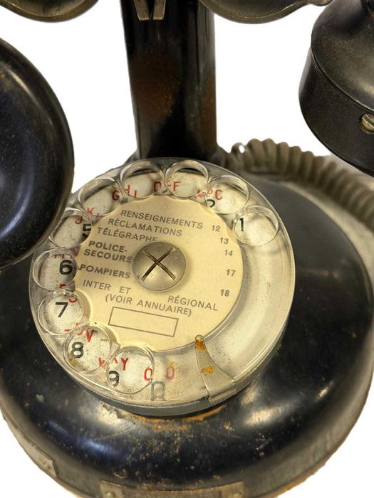 Zabytkowy Telefon Stacjonarny Appareil Mobile BCI 1924 Antyk