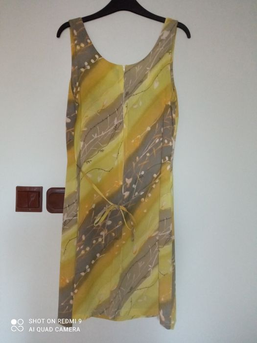 ROBE CREPE sukienka letnia wiskoza M/38