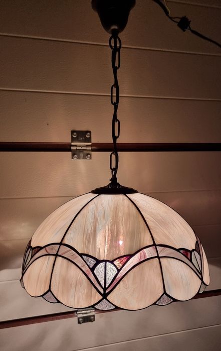 Lampa witrażowa    Tiffany