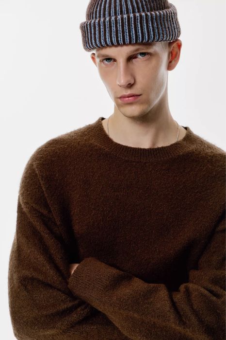 Трикотажний структурний светр pullandbear