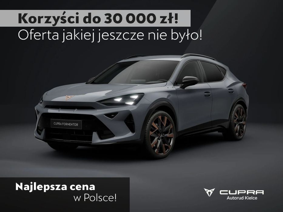 Cupra Formentor CUPRA Formentor 2.0 TSI 204 KM 7-biegowa automatyczna - DSG 4Drive