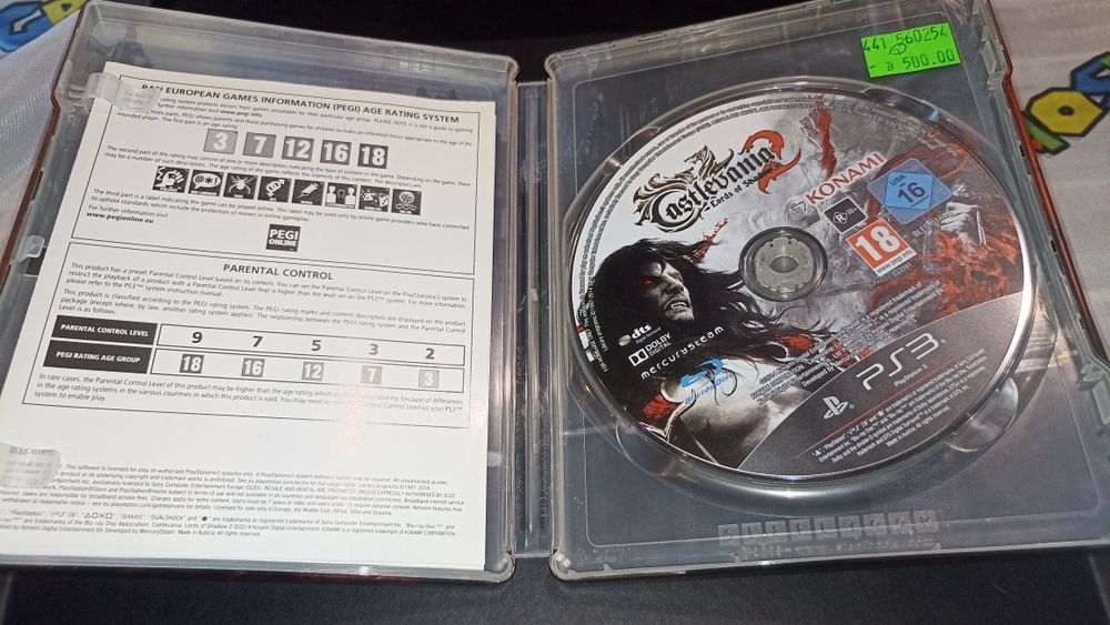 Castlevania Lords Of Shadow 2 edycja Belmont totalna rzadkość PS3