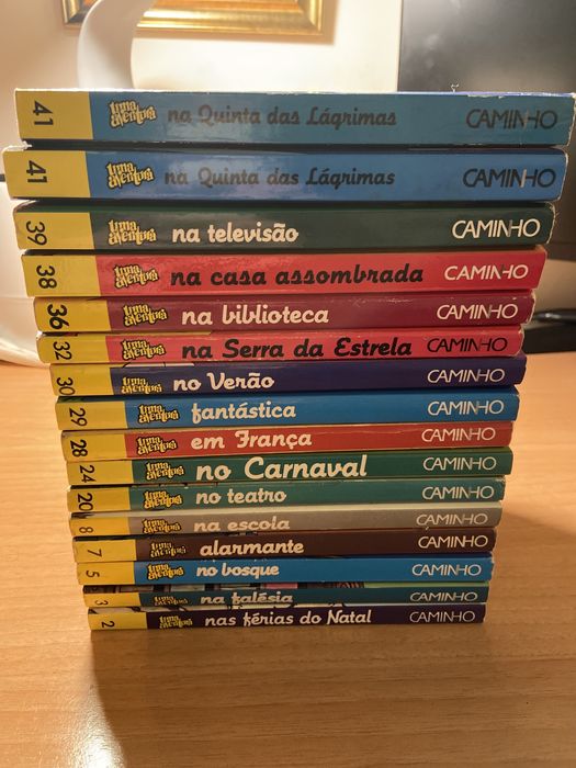 Livros coleção Uma Aventura