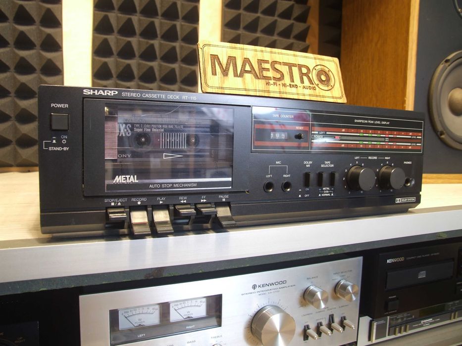 Касетна дека Sharp RT-115. Без передплати