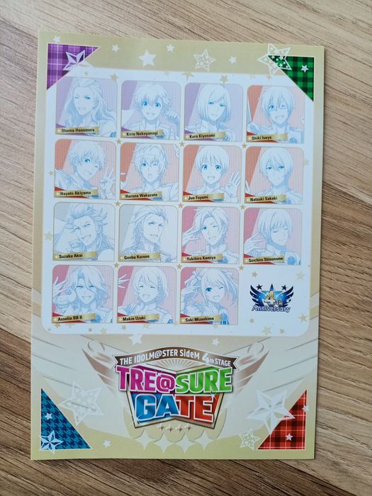 Pocztówka kolekcjonerska Idolmaster Bandai