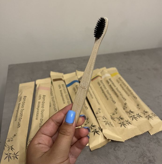 Бамбукові екологічні зубні щітки
