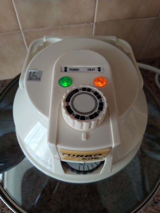 Forno de ar quente turbo 500 cozinha restaurante snack bar campismo...