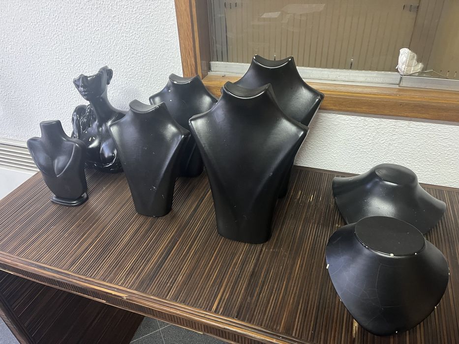 Bustos conjunto 8 unidades para ourivesaria , etc