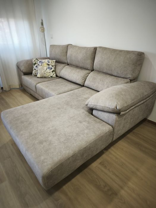 Sofá com chaise 2,75x1,65