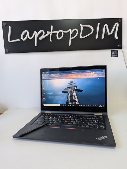 Сучасний Lenovo ThinkPad X13 Yoga G1/i7-10510U/16GB/512GB/FHD/IPS/touch/13"/Сенсорний/Ноутбук для навчання/роботи/офісу