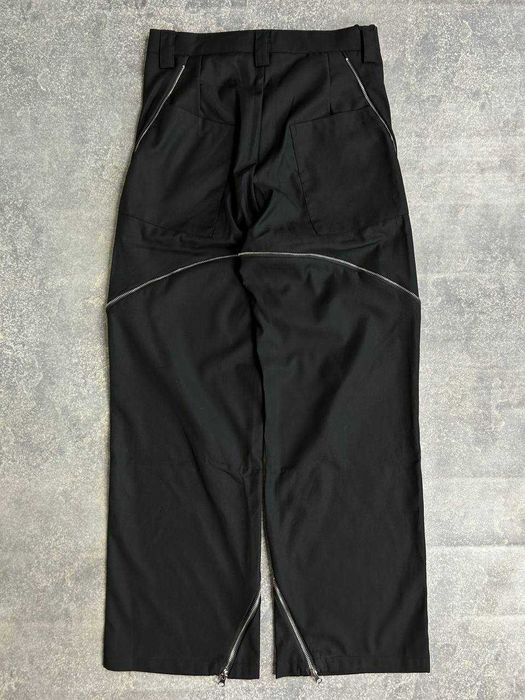 Rick Owens banana cut drkshdw клеш штаны черные кльош штани чорні M