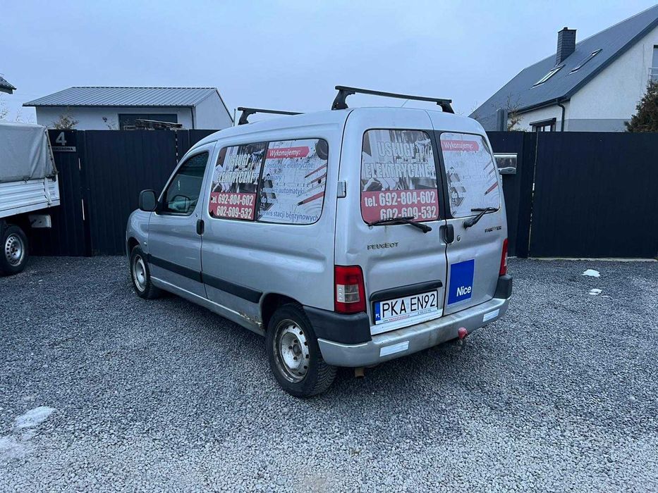 PEUGEOT PARTNER LIFT 2.0HDI klima hak 2x koła citroen berlingo