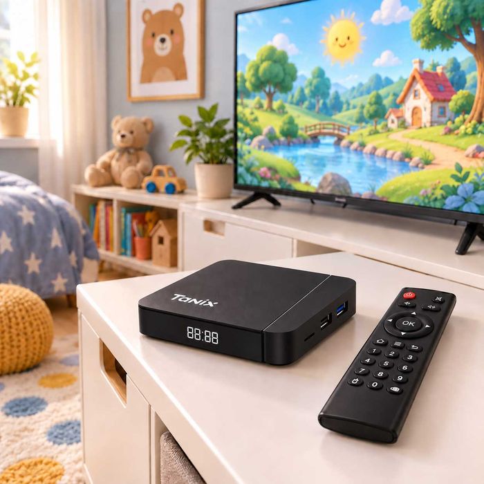 Приставка для телевізора TANIX W2 Android TV Box 2 / 16 ГБ Смарт