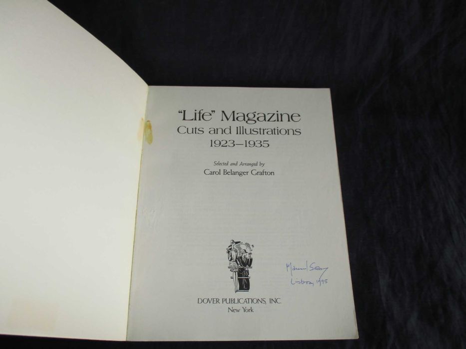 Livro Life Magazine Cuts & Illustrations 1923 a 1935