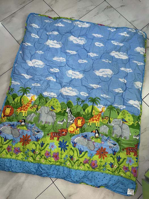 Зимнее теплое шерстяное овчина детское одеяло ковдра Viva 110x140 см