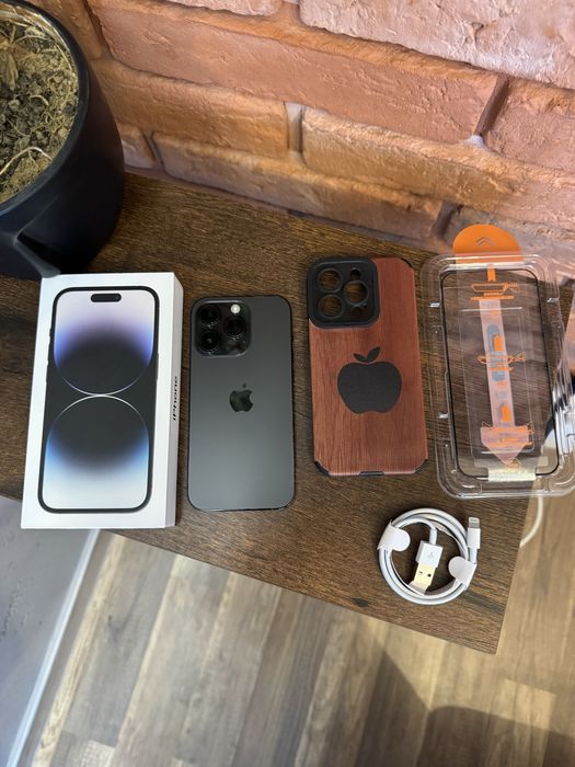 iPhone 14 Pro 100% 512gb Space Black | Kosmiczna Czerń | Stan Jak Nowy