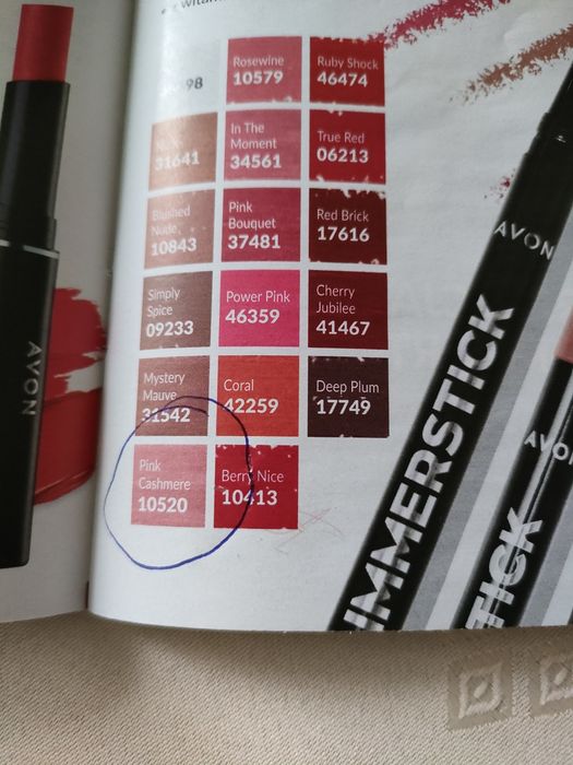 Konturówka do ust Pink Cashmere Avon