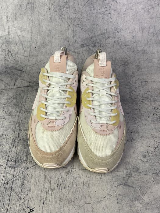 Жіночі кросівки nike air max 90 futura pink beige 38.5