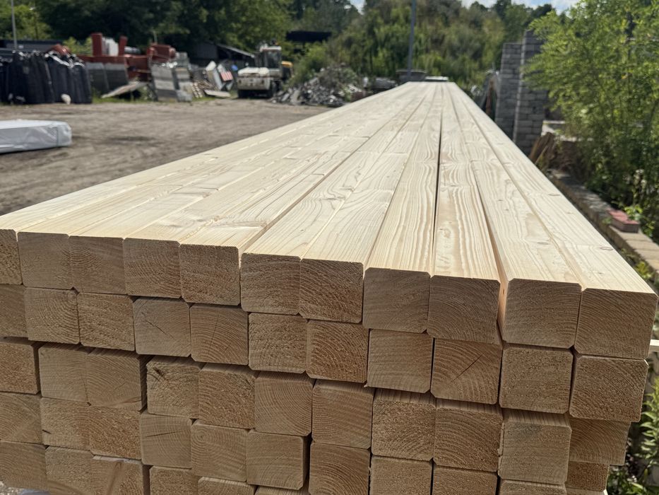 BWS - Drewno Konstrukcyjne Suche Strugane KVH C24 80x80mm 13m