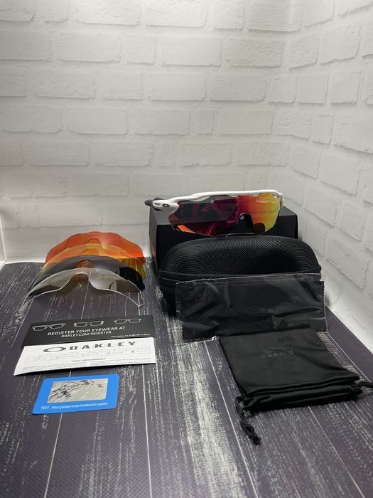 Очки Oakley/ Radar ev path із 4 змінними лінзами