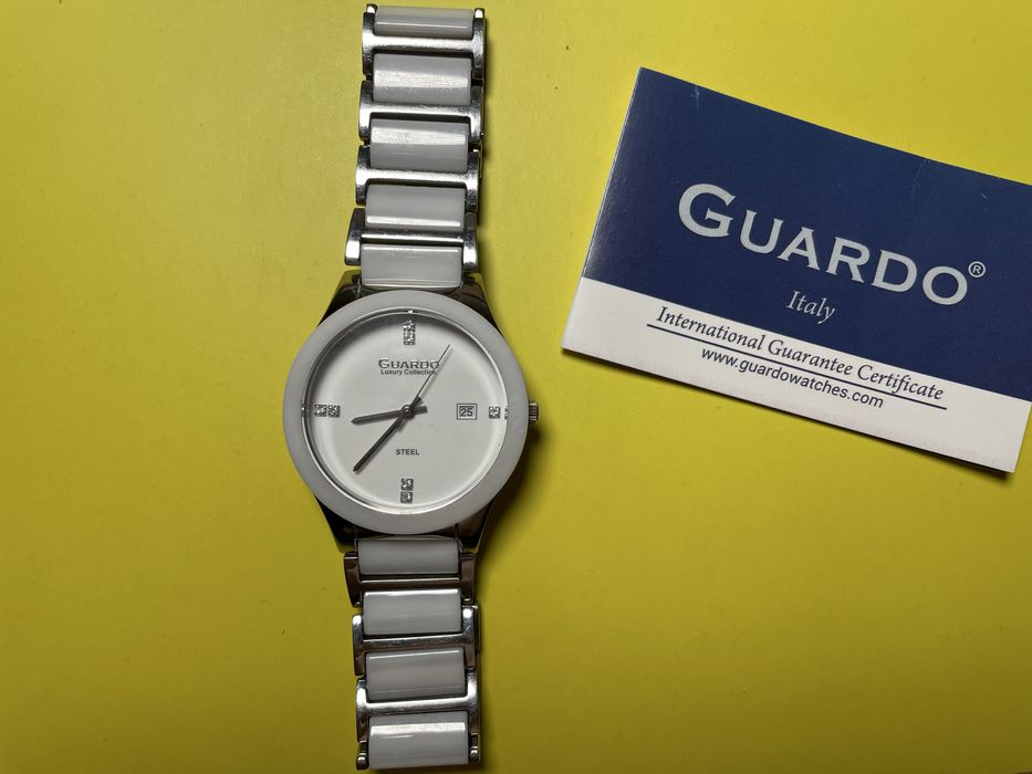 Керамічний годинник Guardo