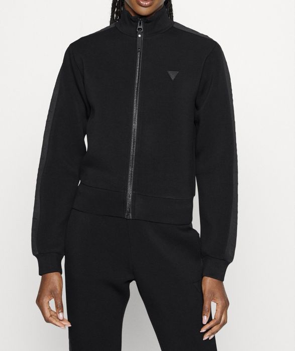 Guess Eco оригинал черная  кофта,мастерка,ветровка Гесс,Гес худи,оригінальний костюм guess