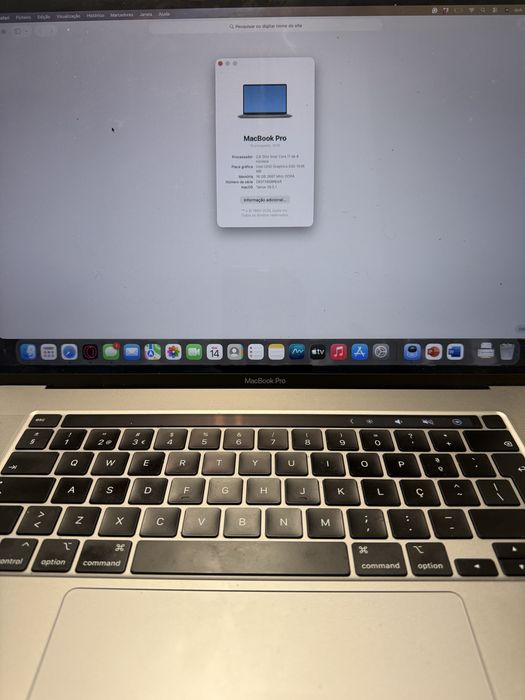 MacBook Pro 16" ótimo estado