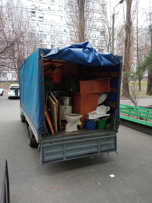 Вывоз строительного мусора, старой мебели, хлама
