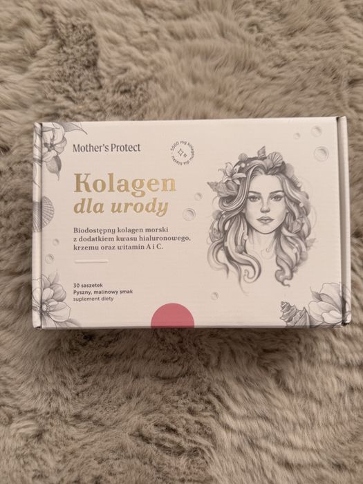 Kolagen dla urody Mother’s Protect rybi malinowy