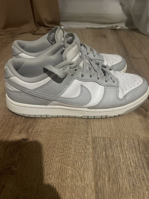 Nike Dunk Low White Light Smoke Grey