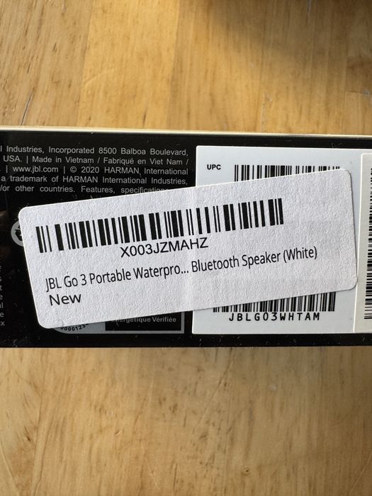 Coluna  de som JBL Go 3 cinzenta
