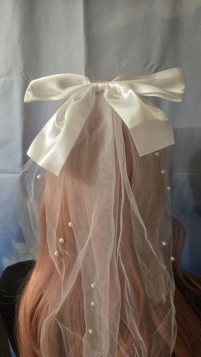 Welon Ślubny krótki na spince impreza Ślub Panieńskie