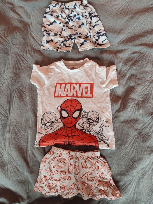 Piżama Marvel Spiderman 98/104 + gratis bawełniane spodenki