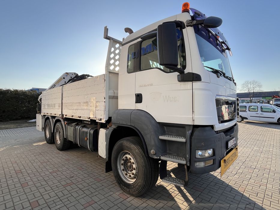 Man Tgs 26.440 6x4 rama do zabudowy pod hds