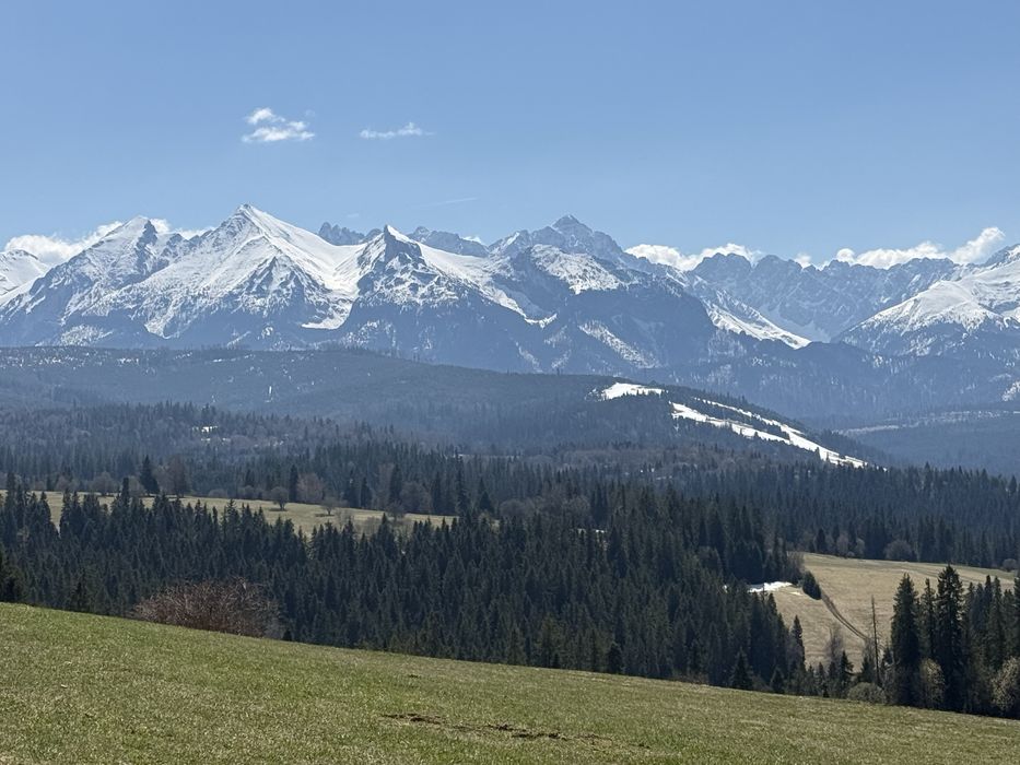 Działka Widokowa cała Panorama Tatr