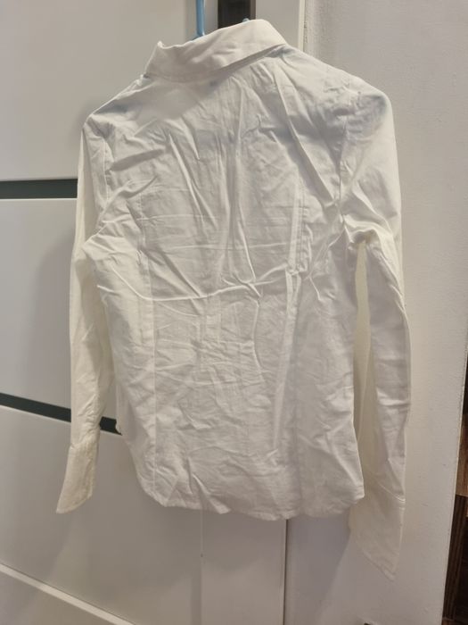 Biała elegancka koszula dla chłopca rozmiar 134 H&M