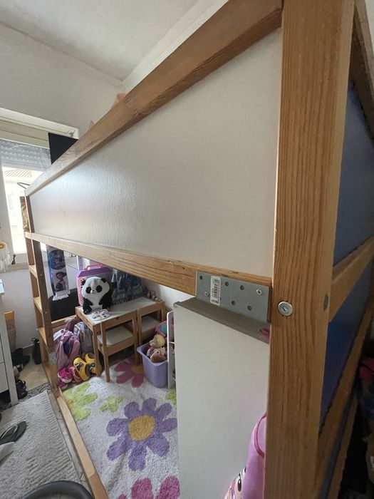 Beliche ikea branco e zul
