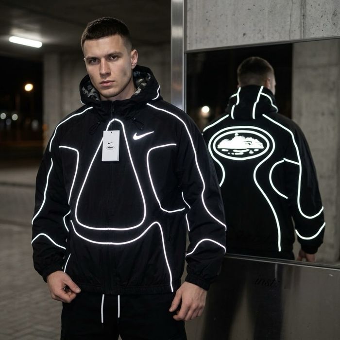 Вітровка Corteiz x Nike NRG Onyx Track Jacket (Black)