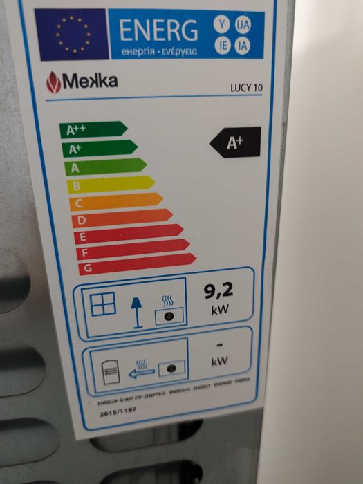 Salamandra a Pellets Mekka 9 kW Categoria A+