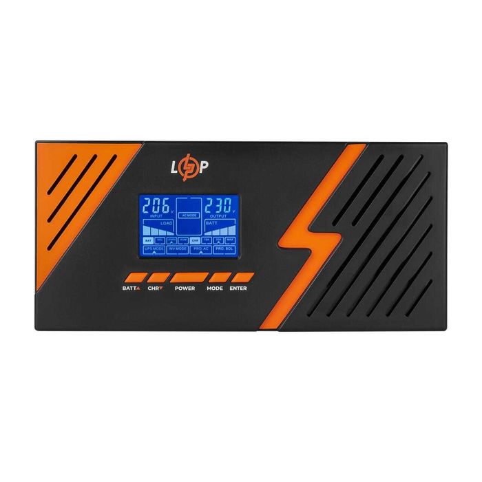 ДБЖ з правильною синусоїдою 12V LPL-PSW-500VA+ (350Вт) 5A/15A