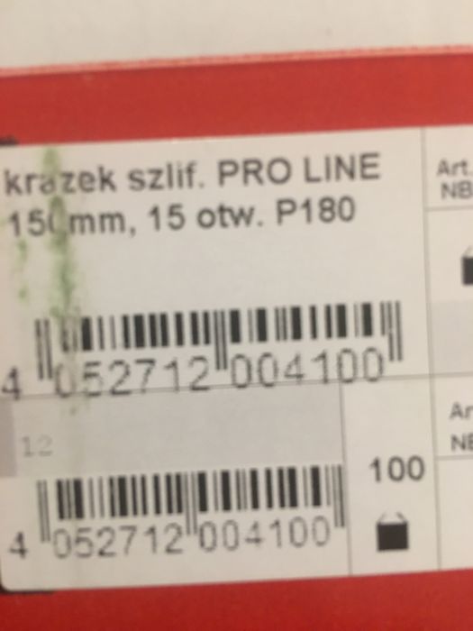 Krążek szlifierski