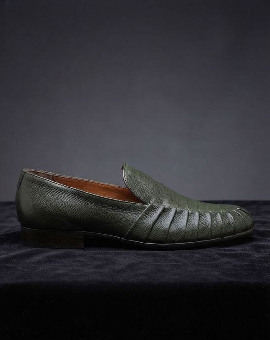 Mocassins / Sapatos Verdes Lachoix - Tamanho 37 (Made in Portugal)