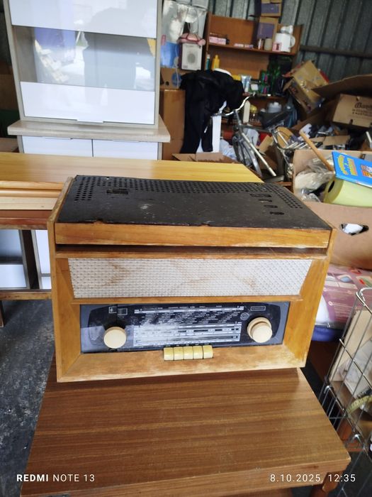 Stare Radio Z Gramofonem
