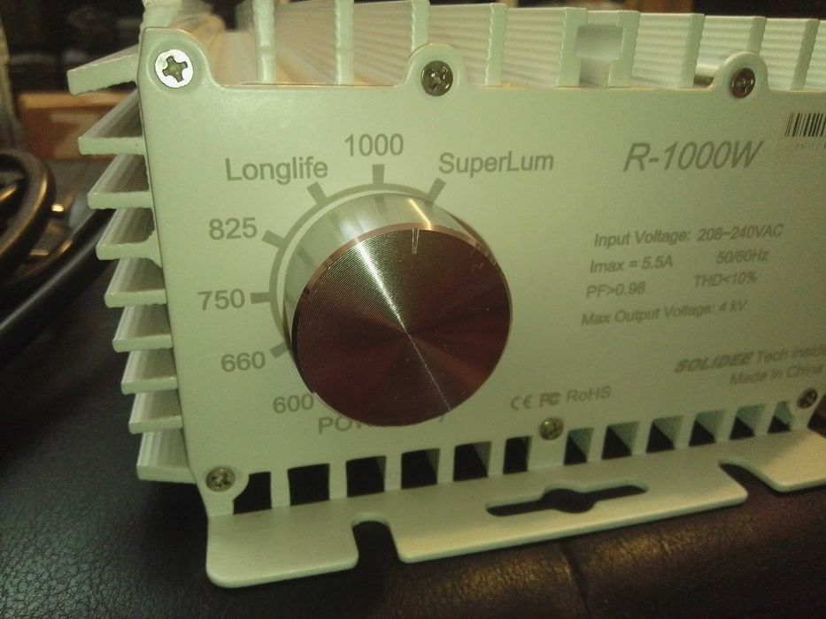 Balastro Electrónico regulável 197€. Oportunidade