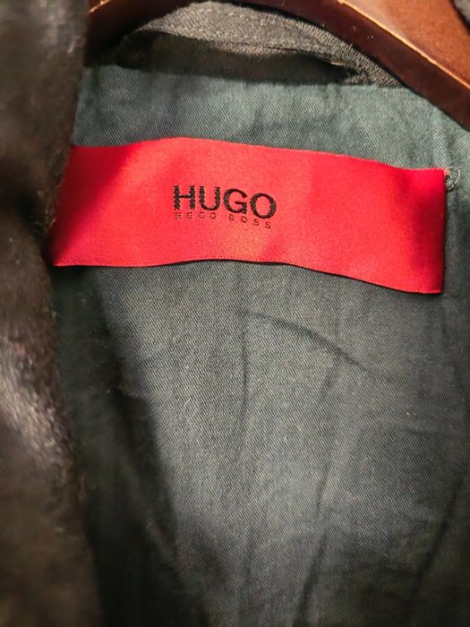 Super wełniany płaszcz Hugo Boss rozm L